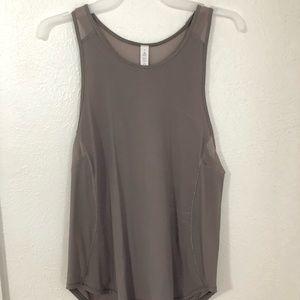 Lululemon grey tank
